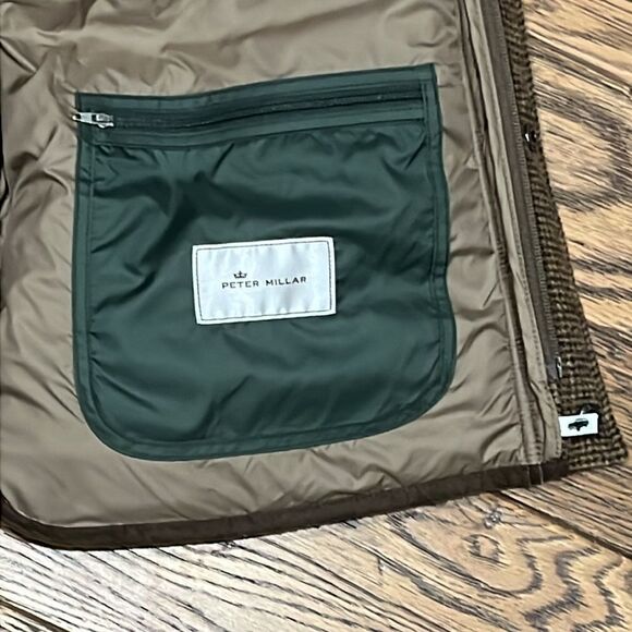 Peter Millar Wool Woven Coat Size XL - Picture 8 of 12